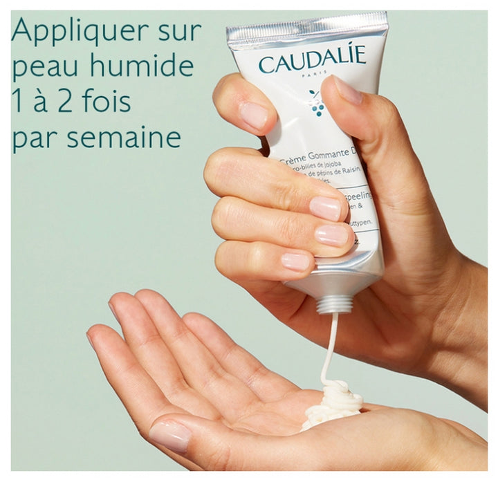 Caudalie Vinoclean كريم تقشير لطيف للبشرة الحساسة 75ml