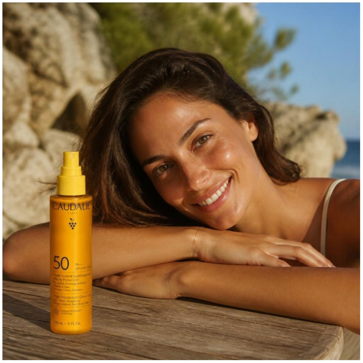 Caudalie High Protection Glow Oil SPF50 150ml (5.07fl oz)