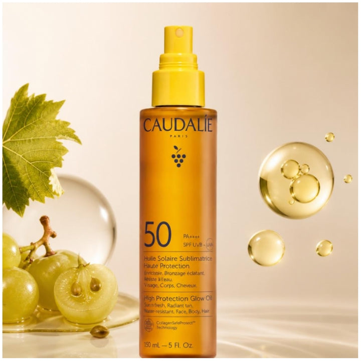 Caudalie High Protection Glow Oil SPF50 150ml (5.07fl oz)
