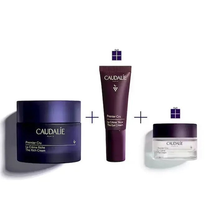 Caudalie Premier Cru Corrects all 8 age markers Box set - FrenchBeautyHub