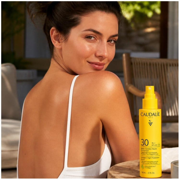 Caudalie Vinosource Invisible High Protection Spray SPF30 for Face and Body 150ml (5.07 fl oz)
