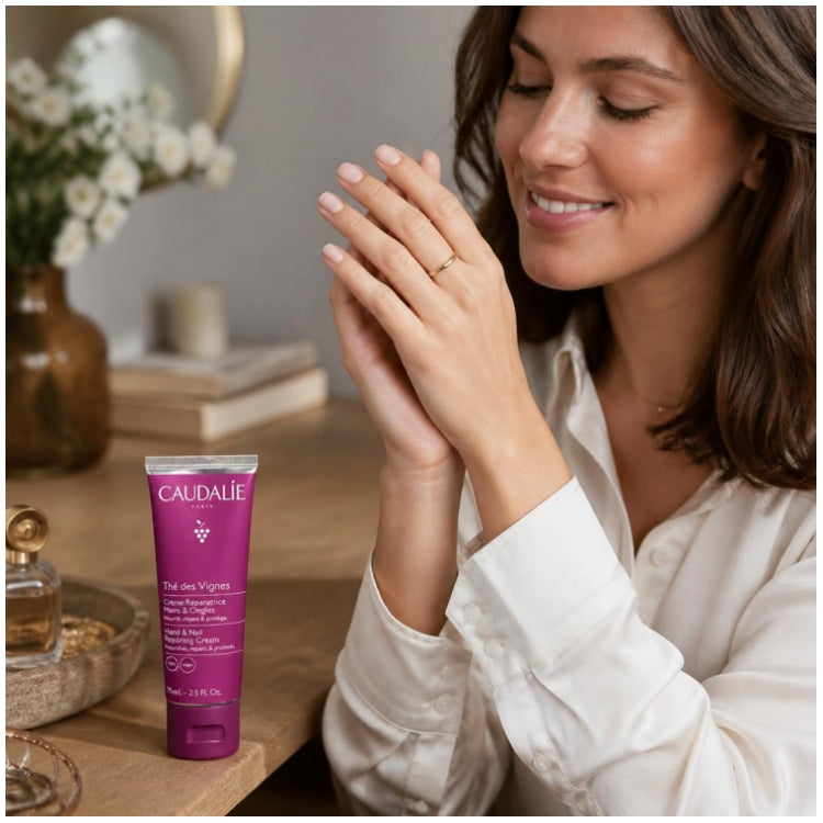 Caudalie The Des Vignes Hand and Nail Repair Cream 75ml (2.53fl oz)