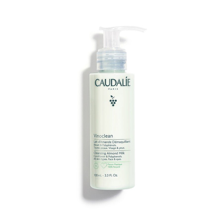 Caudalie Vinoclean Gentle Cleansing Milk Face and eyes 100ml (3.38fl oz) - FrenchBeautyHub