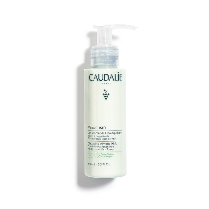 Caudalie Vinoclean Gentle Cleansing Milk Face and eyes 100ml (3.38fl oz) - FrenchBeautyHub