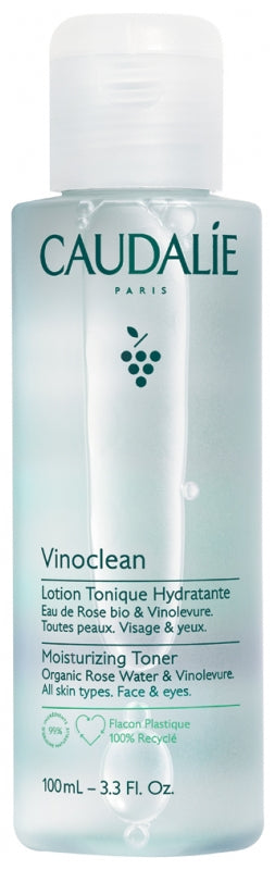 Caudalie Vinoclean Lotion tonique hydratante à l'eau de rose