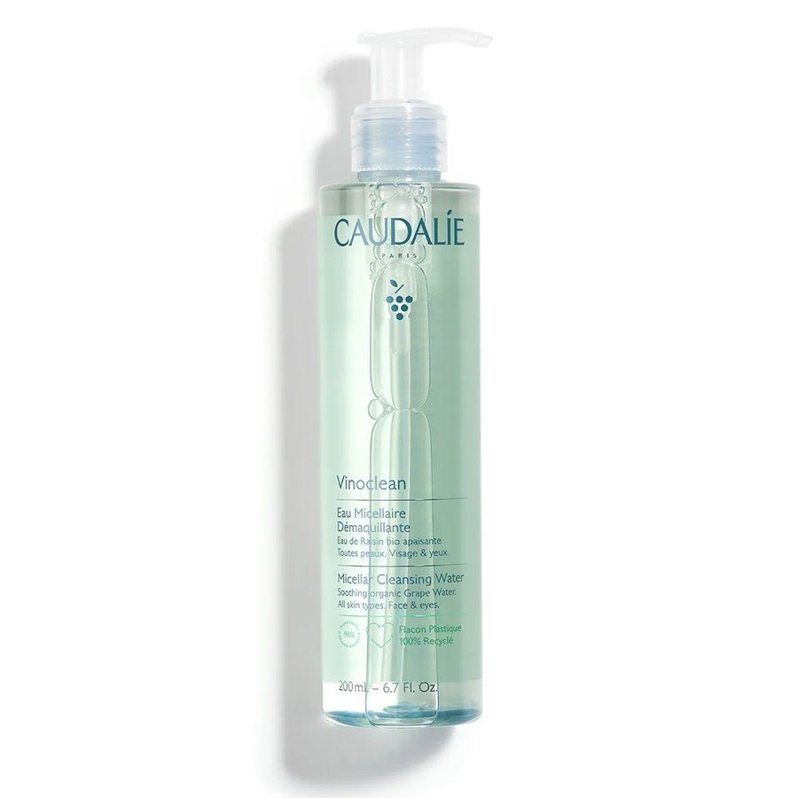 Caudalie Vinoclean Micellar Cleansing Water for Face and Eyes 200ml (6.76fl oz) - FrenchBeautyHub