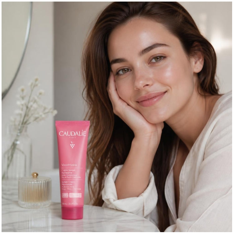 Caudalie VinoSource-Hydra Moisturizing Sorbet Cream 60ml (2.02fl oz)