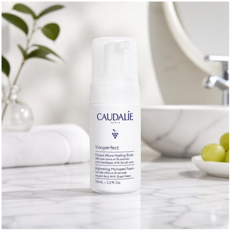 Caudalie Vinoperfect رغوة التقشير الدقيق للإشراقة 100ml