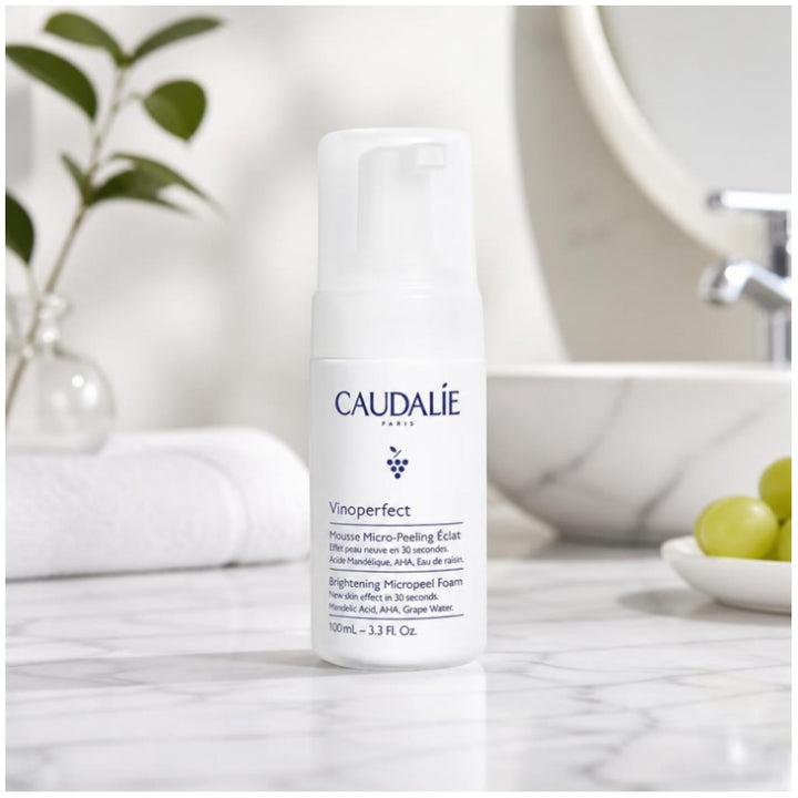 Caudalie Vinoperfect رغوة التقشير الدقيق للإشراقة 100ml