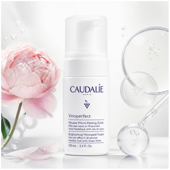 Caudalie Vinoperfect رغوة التقشير الدقيق للإشراقة 100ml