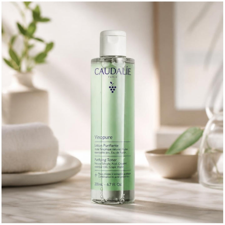 Caudalie Vinopure Loción purificante para piel mixta con imperfecciones 200ml