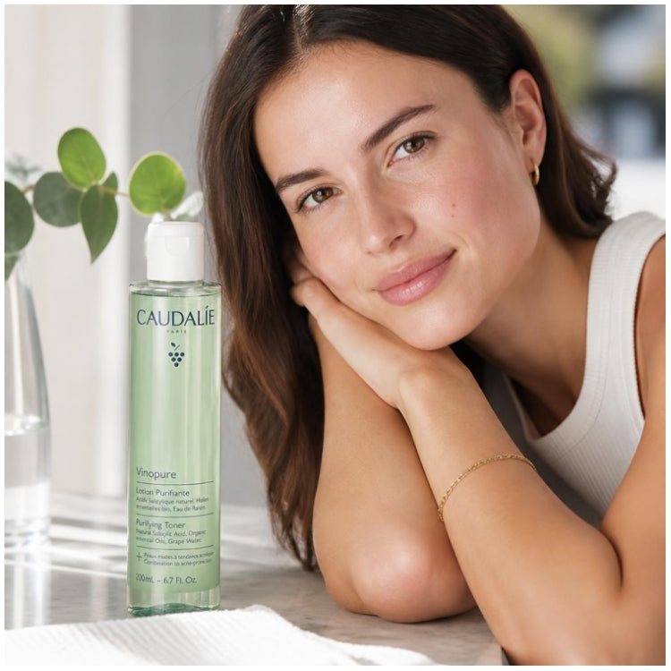 Caudalie Vinopure Loción purificante para piel mixta con imperfecciones 200ml