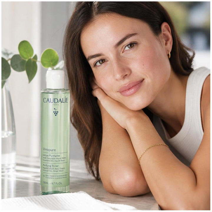 Caudalie Vinopure Loción purificante para piel mixta con imperfecciones 200ml