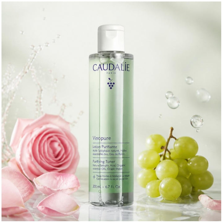 Caudalie Vinopure Loción purificante para piel mixta con imperfecciones 200ml