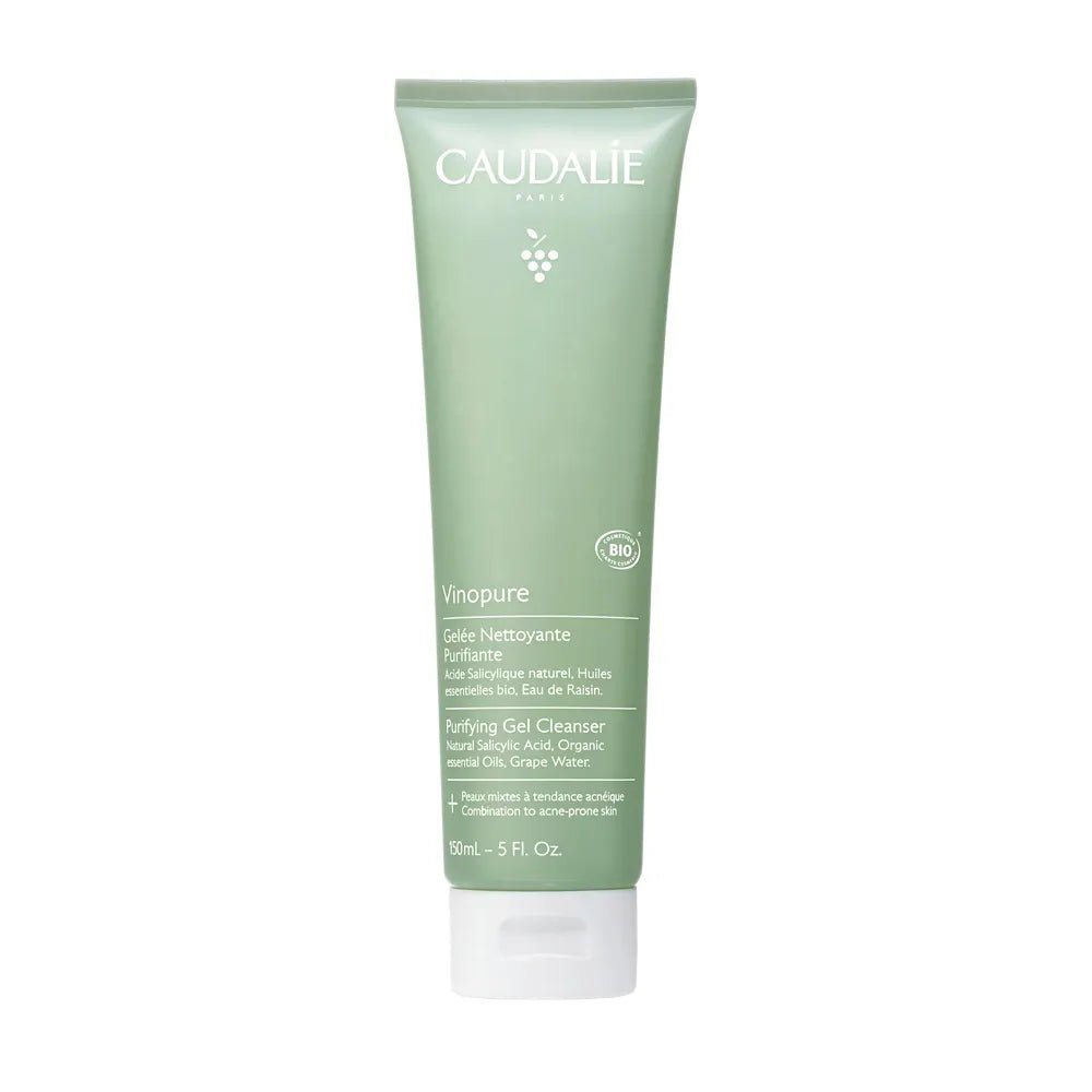 Caudalie Vinopure Purifying Gel Cleanser - FrenchBeautyHub