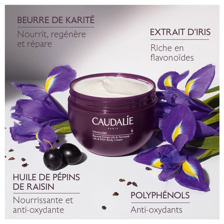 Caudalie Vinosculpt كريم الجسم لشدّ ورفع 250ml