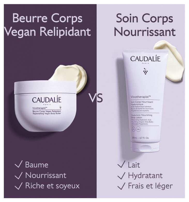 Caudalie Vinotherapist Beurre Corps Nourrissant Végan 250ml
