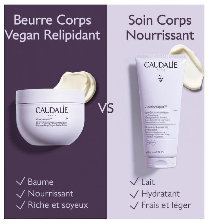 Caudalie Vinotherapist Beurre Corps Nourrissant Végan 250ml