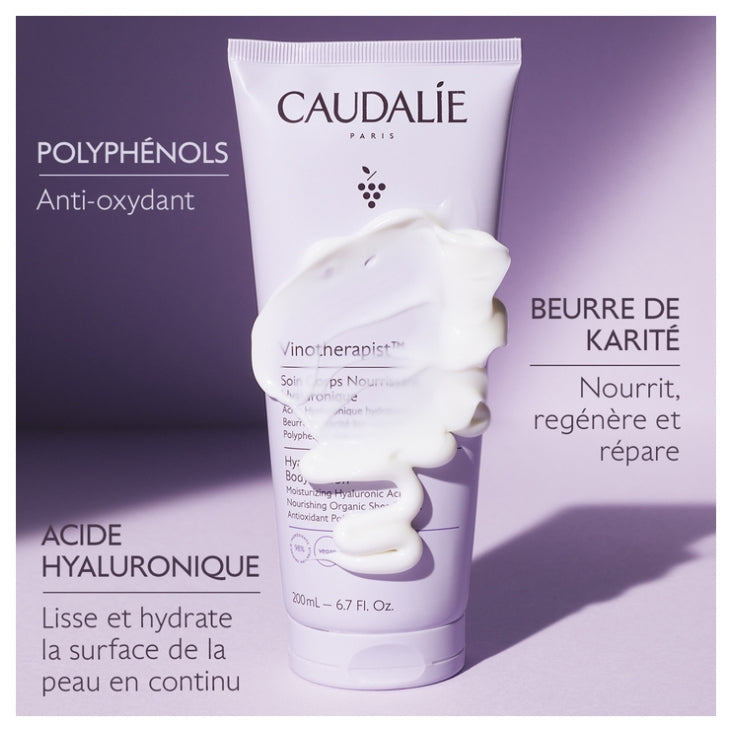 Caudalie Vinotherapist Loción corporal nutritiva con ácido hialurónico