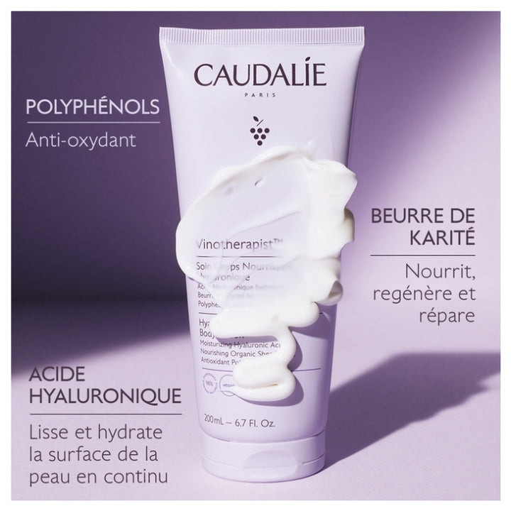 Caudalie Vinotherapist Loción corporal nutritiva con ácido hialurónico