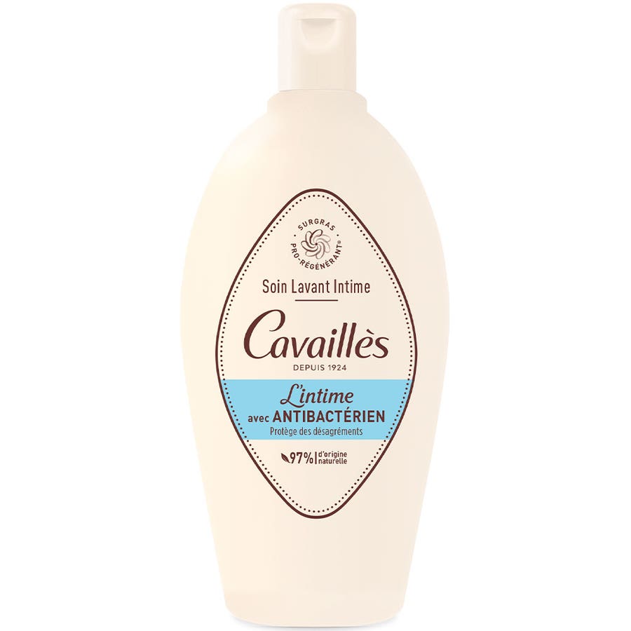 Cavaillès Intimate Dryness Moisturising Intimate Cleansing Care 100ml (3.38fl oz) - FrenchBeautyHub