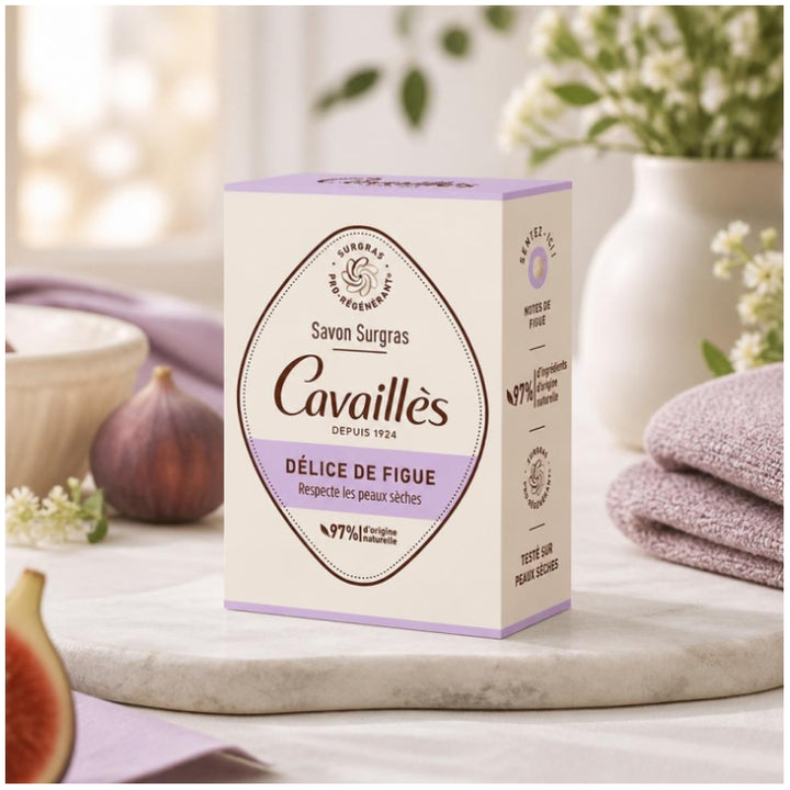 Rogé Cavaillès Extra-Rich Fig Delight Superfatted Soap for Dry Skin