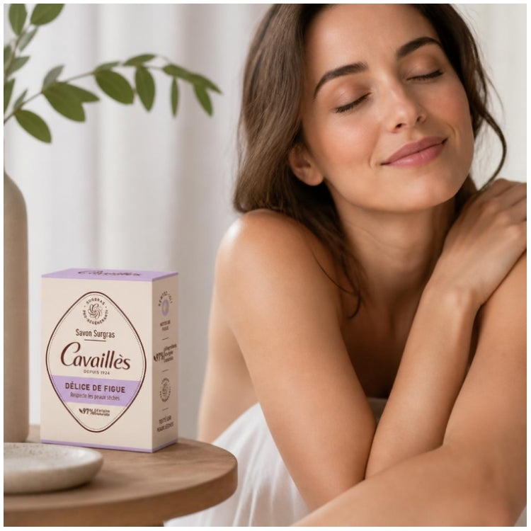 Rogé Cavaillès Extra-Rich Fig Delight Superfatted Soap for Dry Skin