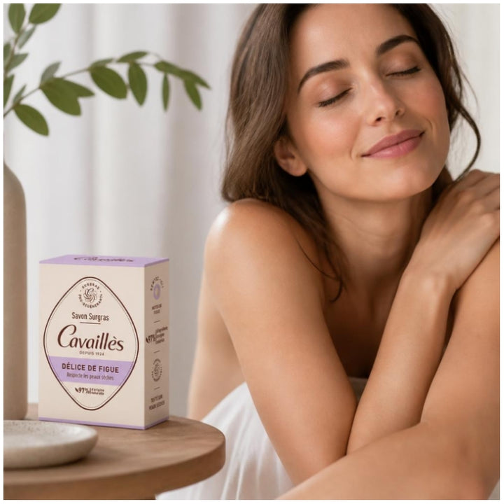Rogé Cavaillès Extra-Rich Fig Delight Superfatted Soap for Dry Skin