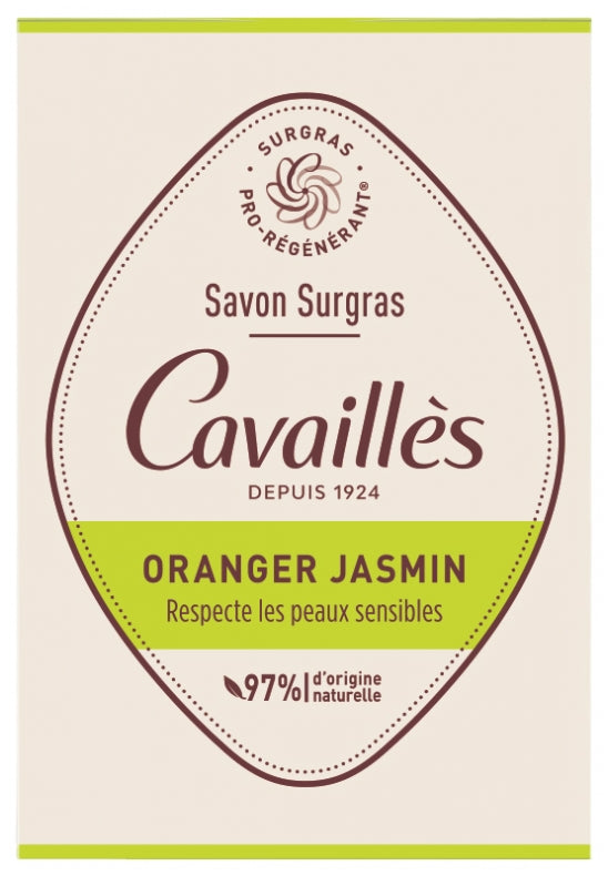 Rogé Cavaillès Superfatted Pro Regenerating Soap with Orange Blossom & Jasmine - 100g