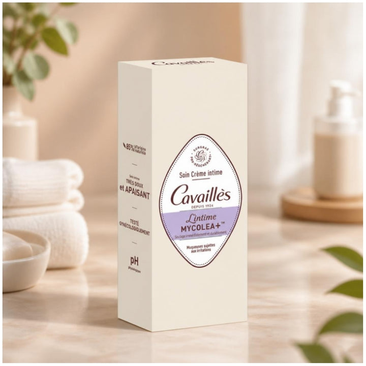 Cavaillès Intimate Dryness Mycolea Anti-Itching 24h Soothing Cream Mycolea+ 50ml (1.69fl oz)