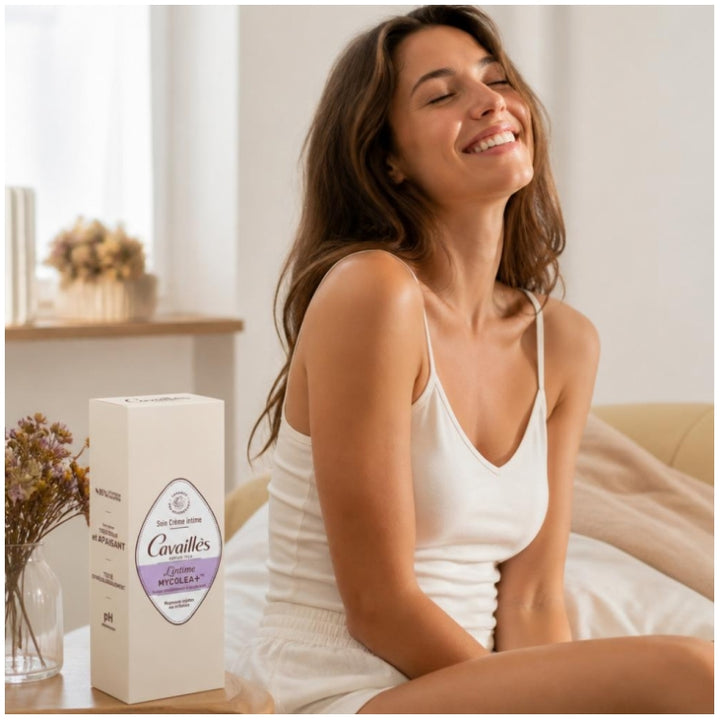 Cavaillès Intimate Dryness Mycolea Anti-Itching 24h Soothing Cream Mycolea+ 50ml (1.69fl oz)