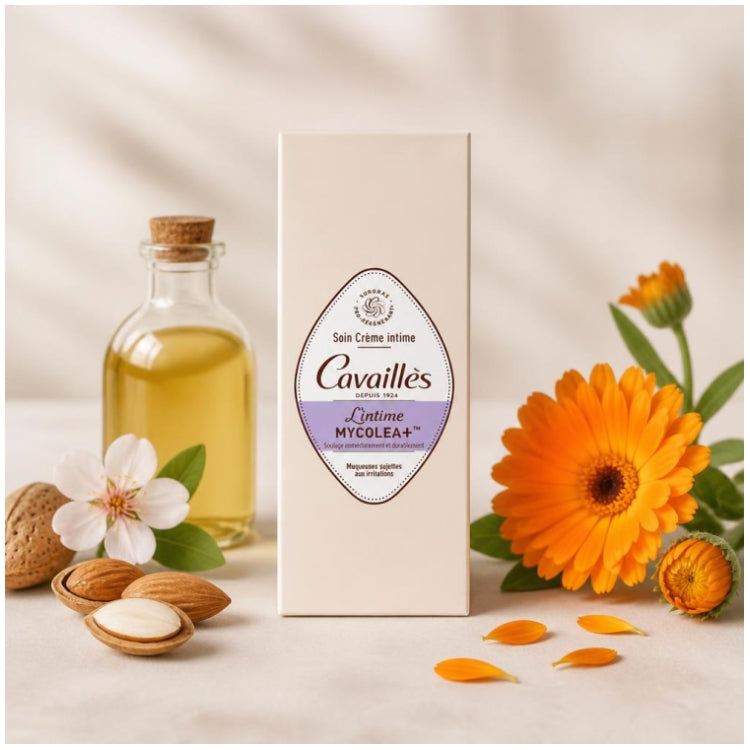 Cavaillès Intimate Dryness Mycolea Anti-Itching 24h Soothing Cream Mycolea+ 50ml (1.69fl oz)