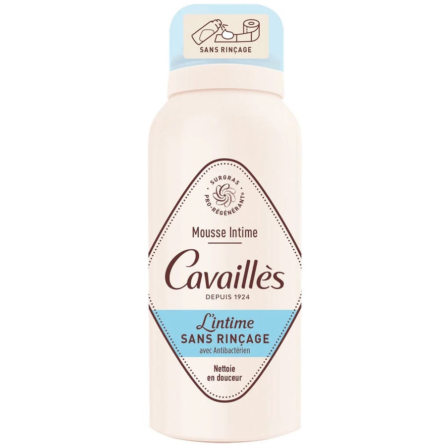 Cavaillès Surgras Pro - Regenerating Anti - bacterial No - Rinse Intima Foam 100ml (3.38fl oz) - FrenchBeautyHub