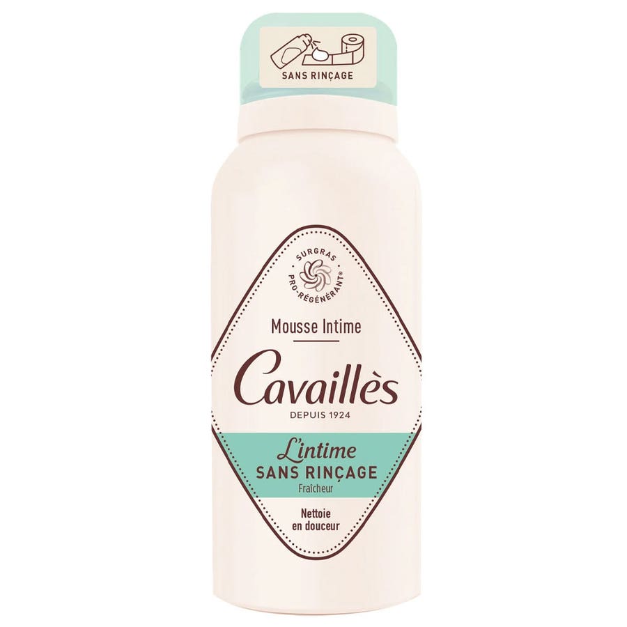 Cavaillès Surgras Pro - Regenerating Fresh No - Rinse Intima Foam 100ml (3.38fl oz) - FrenchBeautyHub