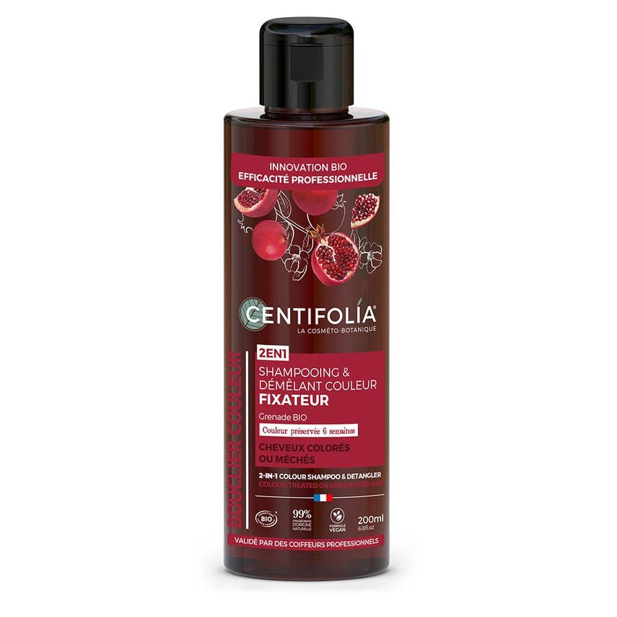 Centifolia Colour Fixing Shampoo & Conditioner Coloured or streaked hair 200ml (6.76fl oz) - FrenchBeautyHub