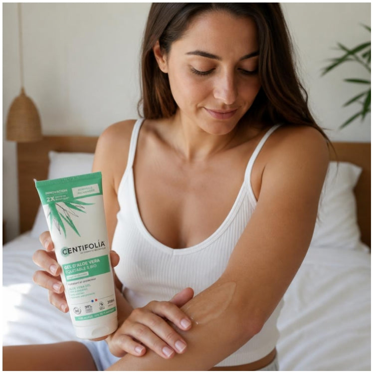 Centifolia Aloe Vera جل مرطب وواقٍ لجميع أنواع البشرة، للجسم والشعر 200ml