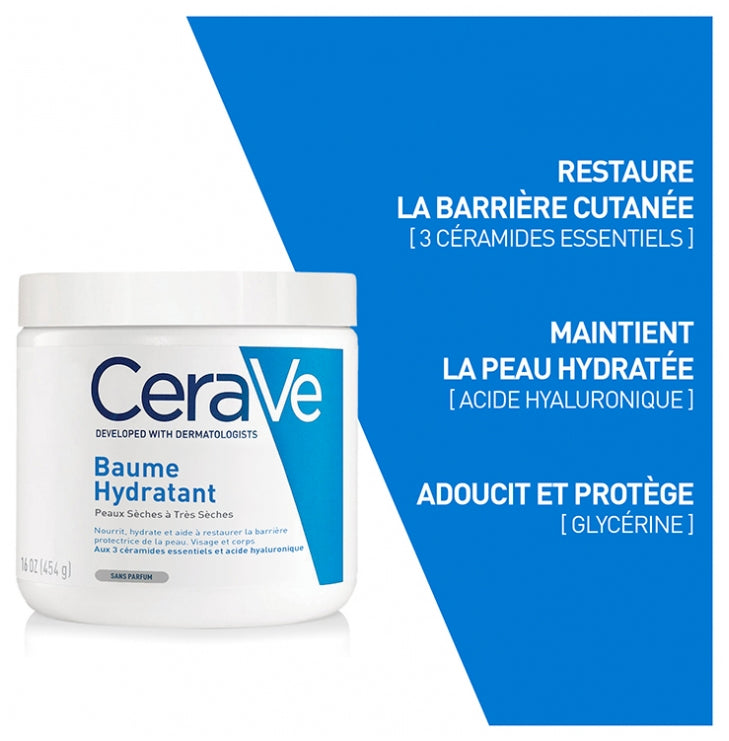 Cerave Body Hydrating balm for dry to very dry skin 454g (16.01oz)