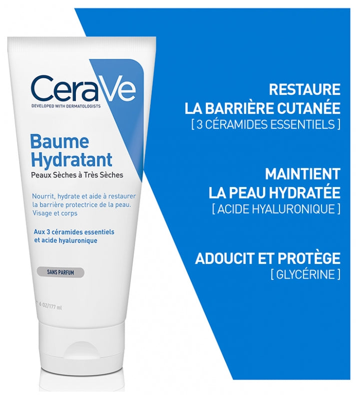 Cerave Body Moisturising Cream Dry To Very Dry Skins 50ml (1.69fl oz)