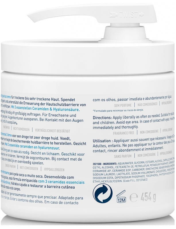 CeraVe Feuchtigkeitsbalsam für trockene bis sehr trockene Haut