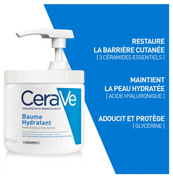CeraVe Feuchtigkeitsbalsam für trockene bis sehr trockene Haut