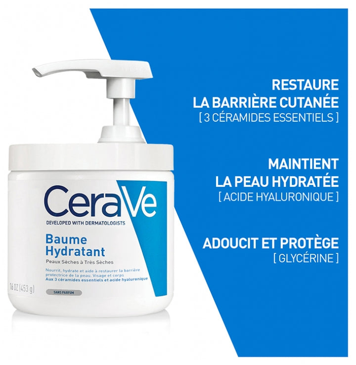 CeraVe Feuchtigkeitsbalsam für trockene bis sehr trockene Haut