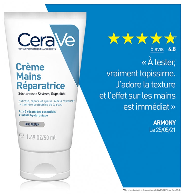 Cerave Reparative Hand Cream 50ml (1.69fl oz)