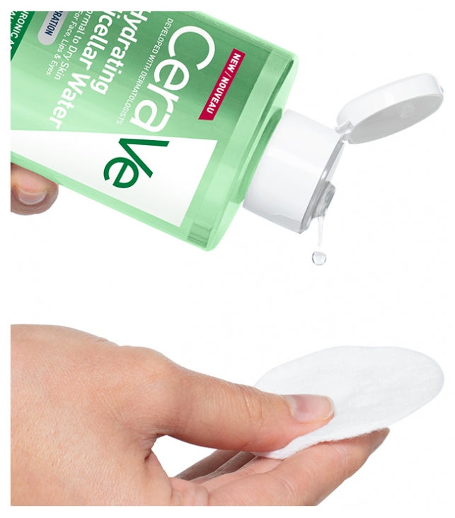 Cerave Hydrating micellar water normal to dry skin 400 ml (13.53fl oz)