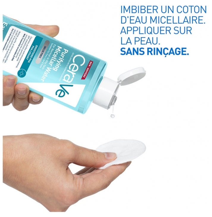 Cerave Purifying PHA Micellar Water for normal to oily skin 400 ml (13.53fl oz)