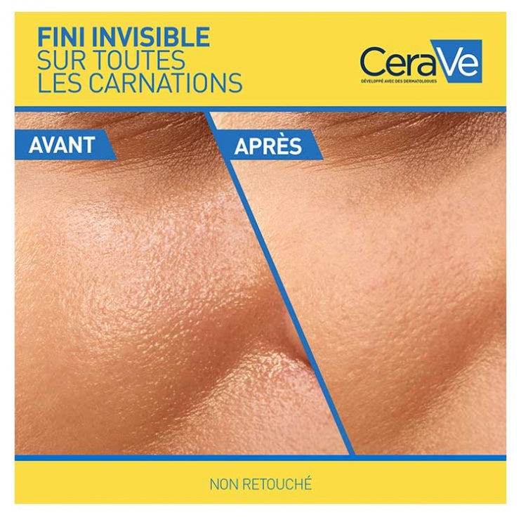 Cerave Invisible Touch Dry SPF50+ High Protection face 50ml (1.69 fl oz)