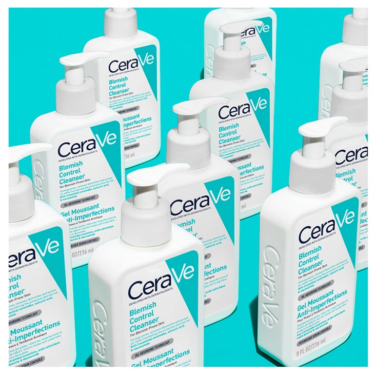 Cerave Face Anti-Blemish جل رغوي للبشرة المعرضة للشوائب وحب الشباب 473ml