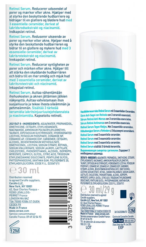 CeraVe Anti-Pigmentation Sérum de retinol 30ml