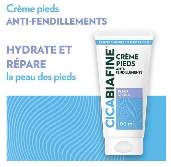 Cicabiafine Moisturising cream for dry cracked feet 100ml (3.38fl oz)