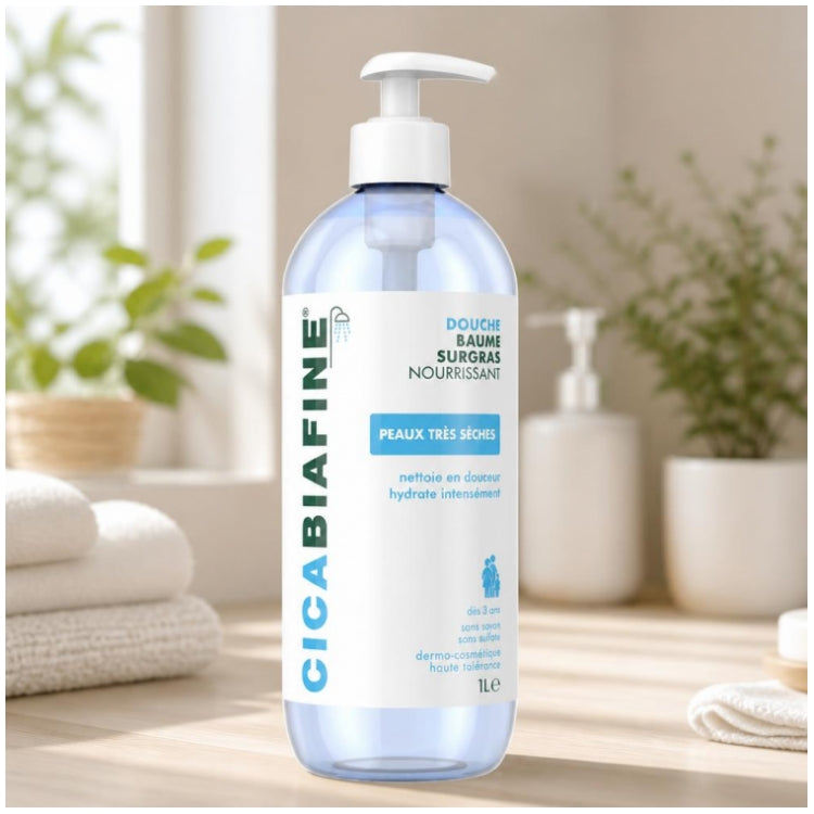 Cicabiafine Ultra-Rich Shower Balm 1L (33.81 fl oz)