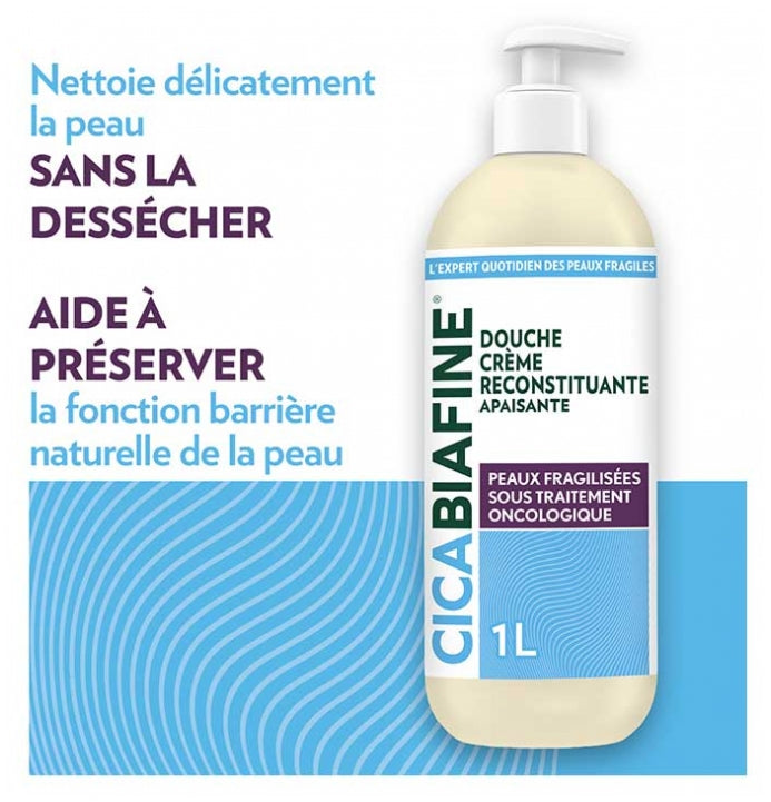 Cicabiafine Detergente Doccia Lenitivo e Nutriente 1L